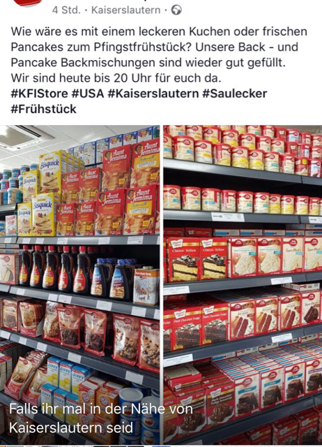 Us Store In Kaiserslautern Unterhaltung Und Information Usa Talk De Reise Urlaub Flug Mietwagen Tipps